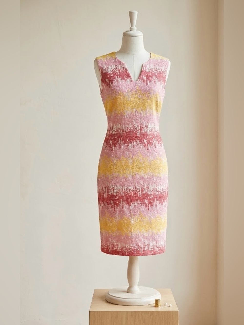 ✨ Anthropologie HD in Paris | Strata Jacquard Sheath Dress ✨ Preloved ✨ Size 10